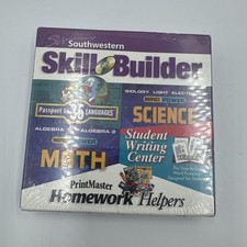 Southwestern Skill Builder Passport to 35 Languages Algebra 1 & 2 Science CD-Rom picture