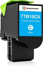 71B10C0 Cyan Toner for Lexmark CS317dn CS417dn CX317dn CX417de picture