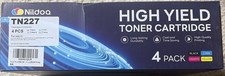 Nildoa TN227 High Yield Laser Toner 4 Pack BK/C/M/Y Compatible for Brother picture