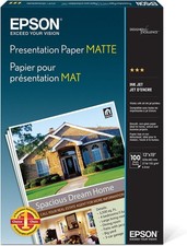 Epson S041069-L Presentation Matte Paper 13x19 100 Sheets  picture