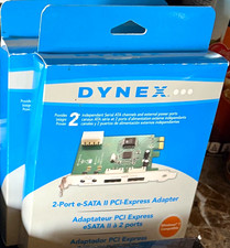 Dynex DX-ESATAP 2-Port eSATA II PCI Express eSATA Adapter Card picture