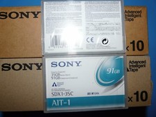 20  Sony SDX1-35C AIT-1 35/91 GB Data Tape Cartridges 64k 8mm 230m  NEW sealed picture