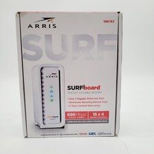 ARRIS SB-6183 SURFBOARD DOCSIS 3.0 Cable Modem 16X4 Channels 686 MBPs picture