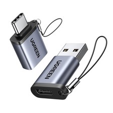 UGREEN USB to USB C Adapter 2 Pack,10Gbps USB C Female to picture