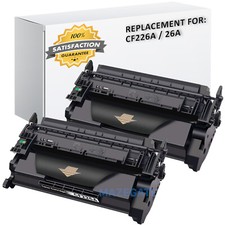 2PK CF226A 26A Toner Cartridges for HP LaserJet Laserjet Pro M402 M402n M426fdw picture