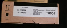 Genuine Epson T8001 Photo Black 700ml SureColor P10000 P20000 Best By 08/2022 picture