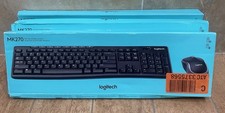 3 Pack Logitech MK270 Full Size Wireless Keyboard and Mouse Combos - 920-004536 picture