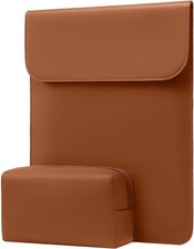 Laptop Case 13.3 inch, 13-13.3 inch Laptop Sleeve in Brown for Protection picture