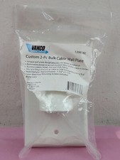 Vanco 120614X Custom Two-Piece Bulk Cable Wall Plate  picture