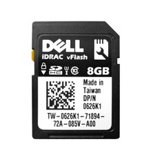 Dell 626K1 8GB iDRAC vFlash Class 10 SD Card Module 13 Gen Dell R630 R730 0626K1 picture