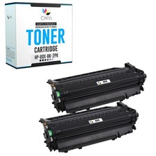 CMYi 2PK Replacement 80X Black Printer Toner Cartridge for HP LaserJet Pro M401d picture