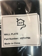 HIP wall plate 1 port Black Color HIPWPBK  picture