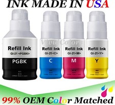 BKCMY GI-21 Ink Refill Bottle for Canon PIXMA Megatank G1220 G2260 G3260 picture
