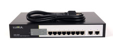 Luxul XMS-1010P 10 Port Gigabit Managed PoE/ PoE+ Switch u499 picture