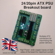 24/20pin ATX PSU Breakout PCB, Screw terminal output from Computer Power Supply picture