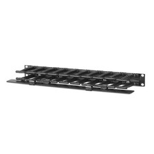 (Lot of 2) APC AR8602A Horizontal Cable Manager, 1U x 4