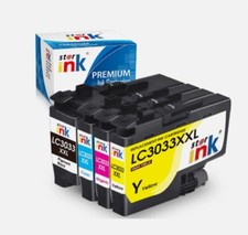 starink compatible ink cartridge replacement for brothers LC3033XXL 4 Pack picture