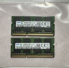 Samsung 16GB (2 x 8GB) PC3L-12800S DDR3-1600 Laptop Ram Memory M471B1G73QH0-YK0 picture