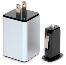 Universal 2.1 amp Wall & Car Combo Charger Pro for iPad, iPhone, Samsung Galaxy picture