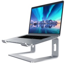 SOUNDANCE Laptop Stand, Aluminum For 10 to 15.6 Inches Laptop, A-Silver picture