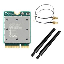 Tri-Band 5.8Gbps QCNCM865 M.2 WiFi 7 Network Card Bluetooth 5.4 With Antenna Set picture