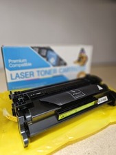 Premium Compatible PTCF226A HP 26A Black Toner Cartridge CF226A Open Box picture