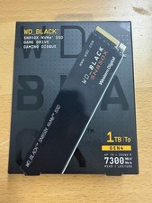 1x WD_BLACK SN850X 1TB NVMe Internal SSD (WDS100T2X0E) Gaming - Sealed New picture