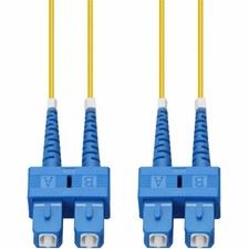AddOn 50m SC to SC Yellow OS2 Duplex OFNR (Riser-Rated) SMF (Single Mode) Fiber picture