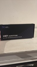 XVX M67 Jadestone 65% QMK/VIA Wired Mechanical Keyboard, Black, English QWERTY picture