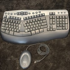 Microsoft Wireless Natural Multimedia Ergonomic Keyboard & Wireless Receiver 3.1 picture