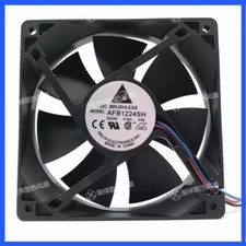 Delta AFB1224SH DC24V 0.42A 12CM 3-Wire Inverter Cooling Fan picture