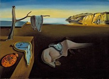 Landscape painting salvador dal surreal classic art Custom Gaming Mat Desk picture