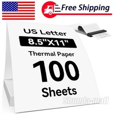 100 Sheets A4 Thermal Paper 8.5