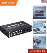 Compact 6-Port 2.5G Ethernet Switch - Ideal for NAS, AP, and PC Connectivity picture