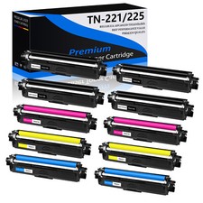 10PK TN221 TN225 BK/C/M/Y Toner Cartridge for Brother MFC-9130CW MFC-9330CDW picture