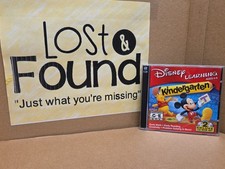 Disney LEARNING Ages 4-6 Kindergarten Deluxe 2 Disc CD-ROM SET Interactive *PICS picture