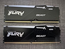Kingston FURY Beast 16GB (2x8GB) DDR5 RGB 5200MT/s CL40 DIMM Memory picture