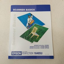 Epson Perfection 1640SU Manual picture