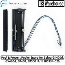 ⭐ 105934-026 Peel & Present Peeler for Zebra GK420d GX420d ZP450 ZP500 Printer ⭐ picture