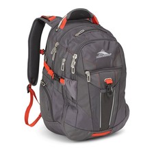 High Sierra XBT - Business Laptop Backpack, One Size, Mercury/Crimson picture