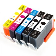 5PK 564 XL Ink Cartridge Combo Set +chip for Photosmart C6388 7510 7520 7525 picture