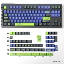 GMK Copy EVA-01 Mecha-01 Keycap Cherry Profile PBT Set for Cherry MX picture