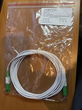 Corning 1031210 1F 5.0CC 2.9mm SHSCA/SHSCA Fiber Optic Patch Cables 4M - NEW picture