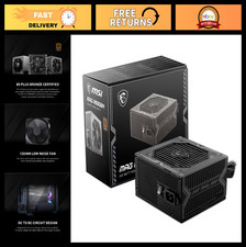 550W Compact Power Supply, 80+ Bronze Efficiency, Low-Noise Fan, Active PFC, 5 Y picture