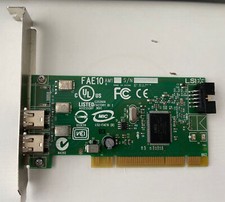 Dell IEEE 1394 PCI Dual FireWire FAE10 LSI 2 Port Card H924H picture