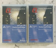 NEW & SEALED ~ 2X Compaq Storage Works AIT 50GB Data Cartridge picture