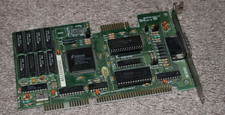 Vintage TRIDENT TVGA8900C 1 MEG ISA VGA 8916CX2/4/8 Graphics Card picture