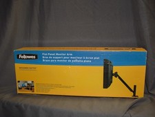 New in box Fellowes Flat Panel Monitor Arm Desk Clamp Mount CRC80382 picture