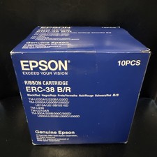 Epson ERC-38B Original Dot Matrix Ribbon Cartridge - Black - 10 / Box picture