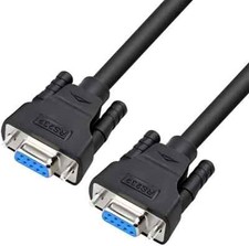 10pcs 100cm D-SUB 9Pin Female （Male) to 9Pin Female (Male) Cable picture